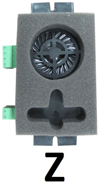 RK 1603 RUKRA universal intercom in cabine Z